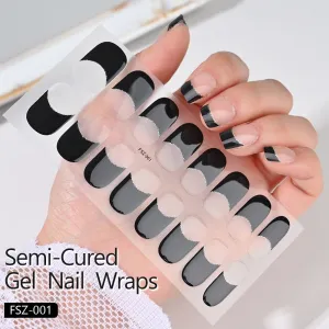 16368 1b-062 Pegatinas de uñas de Gel 16 Pzas
