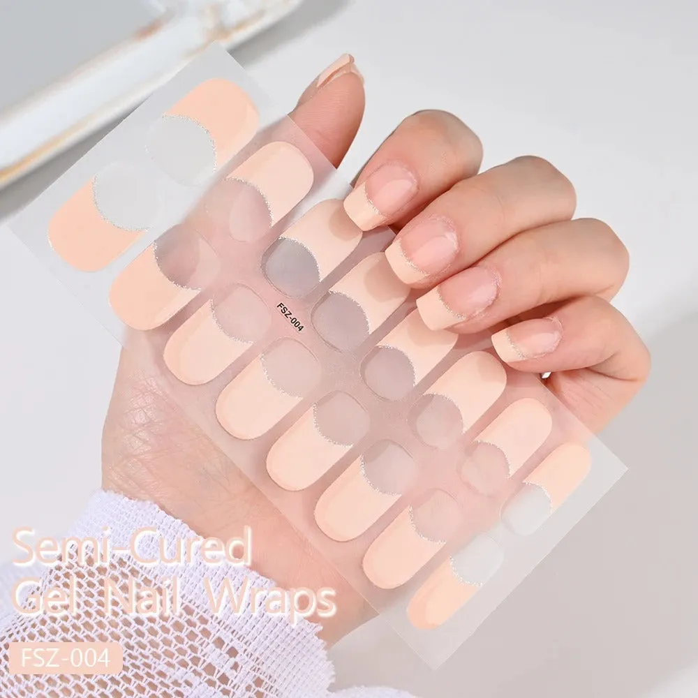 16368 1b-062 Pegatinas de uñas de Gel 16 Pzas