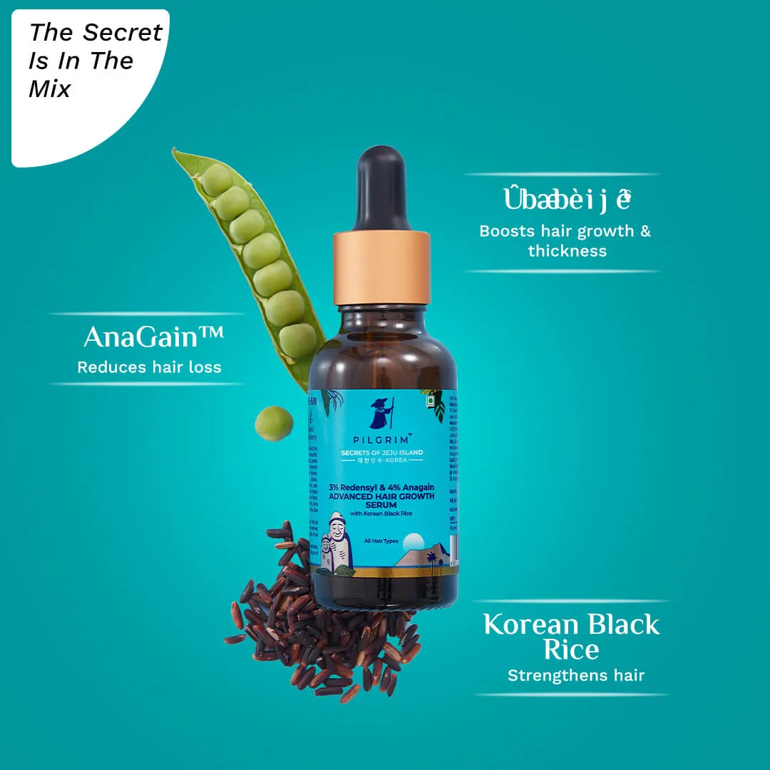 3% Redensyl   4% Anagain Hair Growth Serum for Men