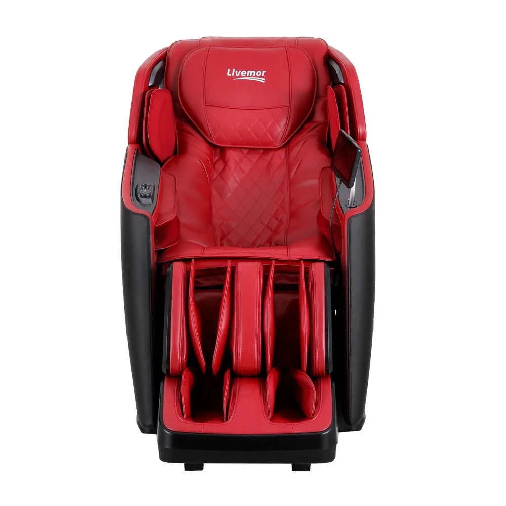 4D Electric Massage Chair Zero Gravity Heated Recliner, Livemor