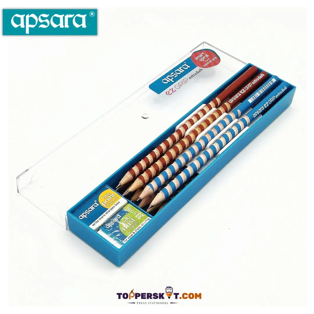Apsara EZ Grip Pencils ( Pack Of 10 )