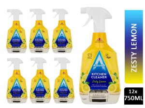 Astonish Kitchen Cleaner, Vegan And Cruelty Free And Blended With Natural Oils, 750ml, Zesty Lemon