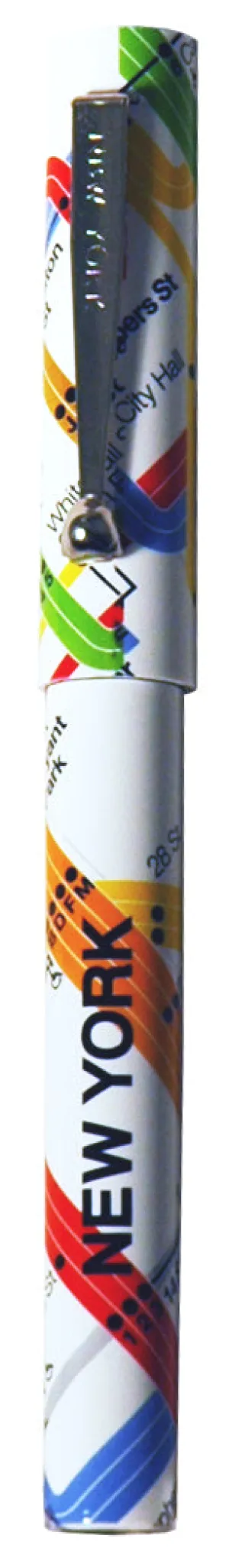 Ballpen: MTA Vignelli Map White