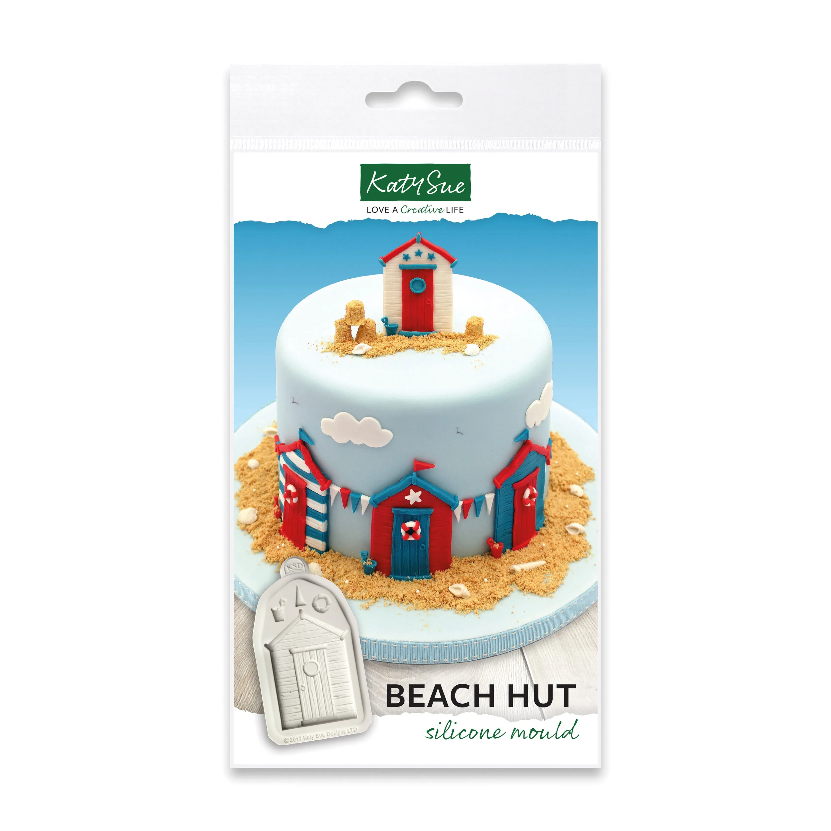 Beach Hut Silicone Mould