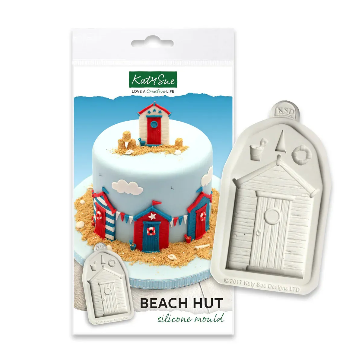 Beach Hut Silicone Mould