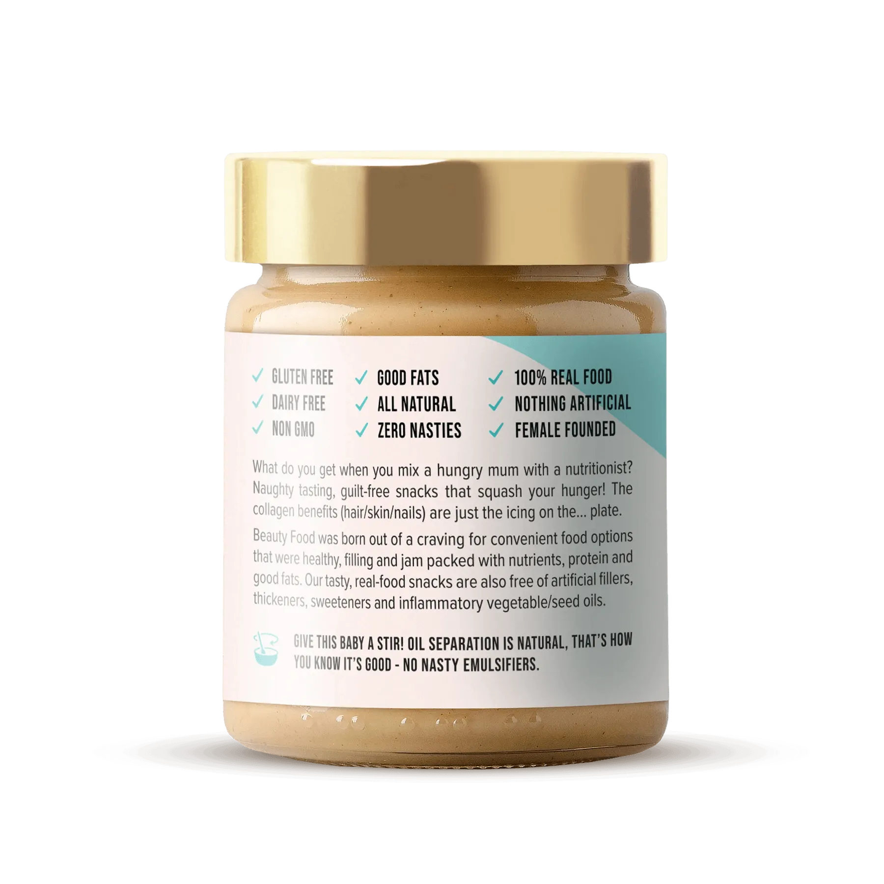 Beauty Food Peanut Nutter Nut Butter with Collagen