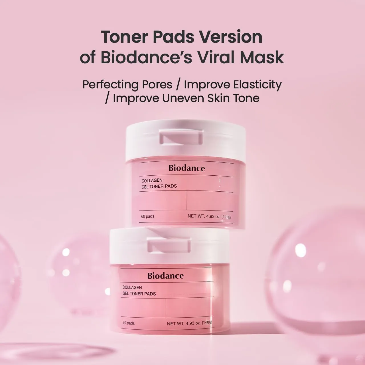 BIODANCE Collagen Gel Toner Pads