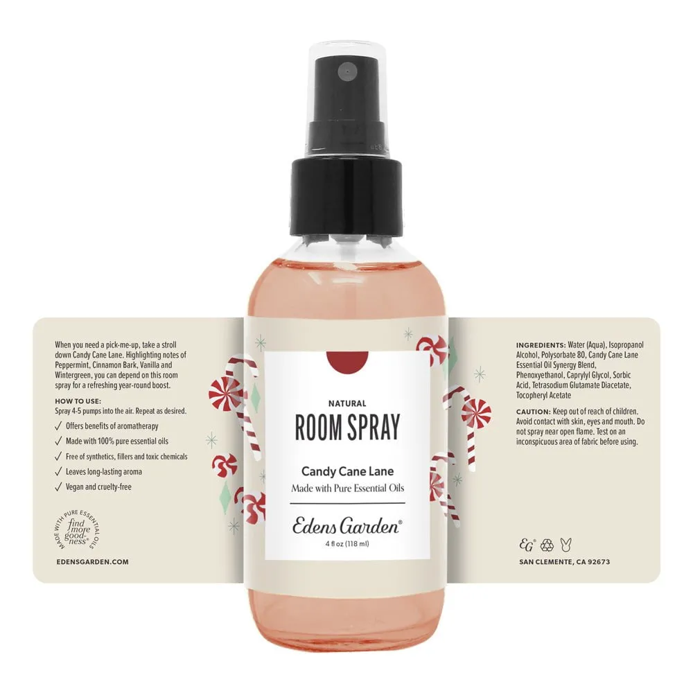 Candy Cane Lane Essential Oil Room Spray