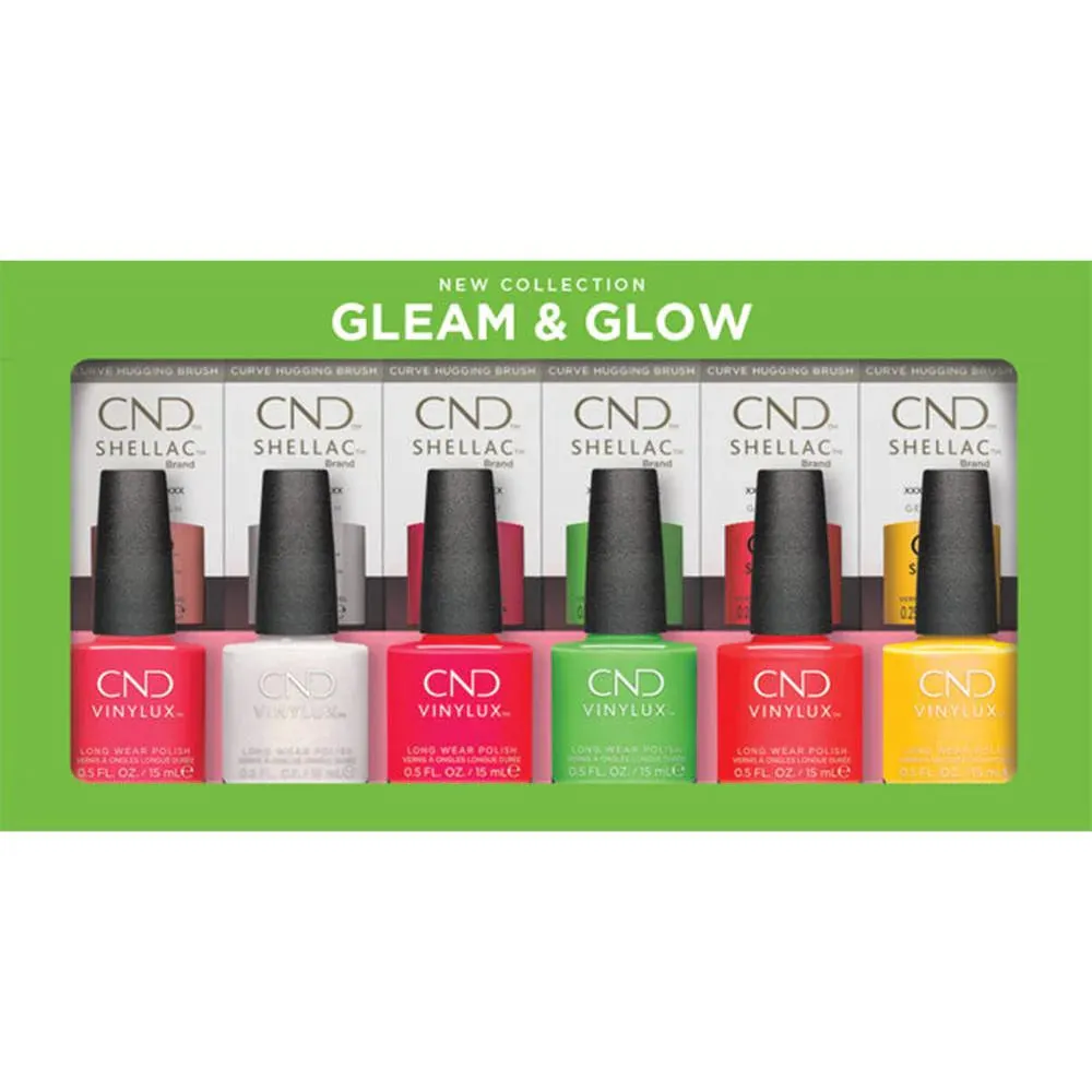 CND Shellac   Vinylux Gleam & Glow Collection