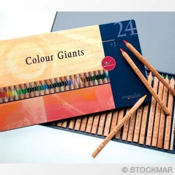 Color Giants Coloring Pencils - Set of 24