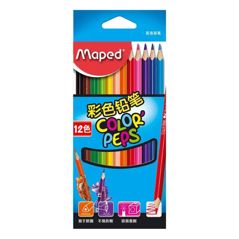 Colored Pencils - Maped Color'Peps