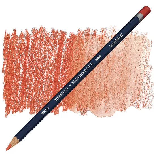 DERWENT WATERCOLOUR PENCIL SCARLET LAKE