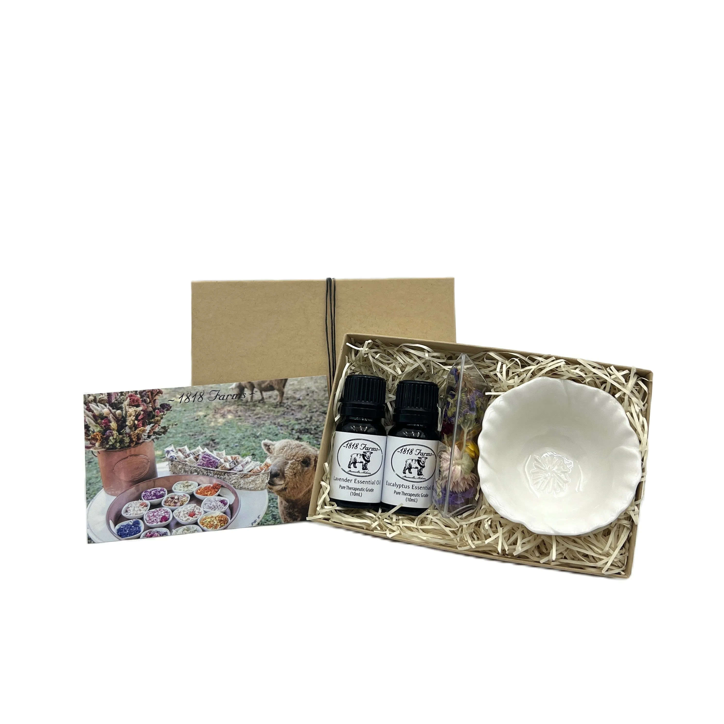 Dried Flower Confetti and Essential Oil Gift Set