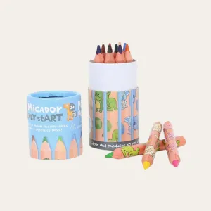 Early Start Triangle Pencil Purse Pack, Pack 12