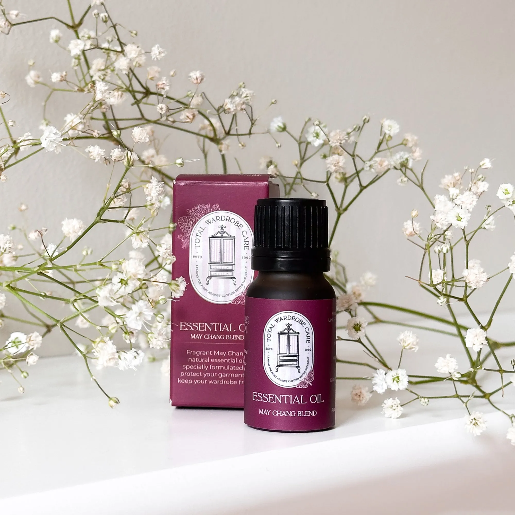 Essential Oil & Wooden Diffuser Set