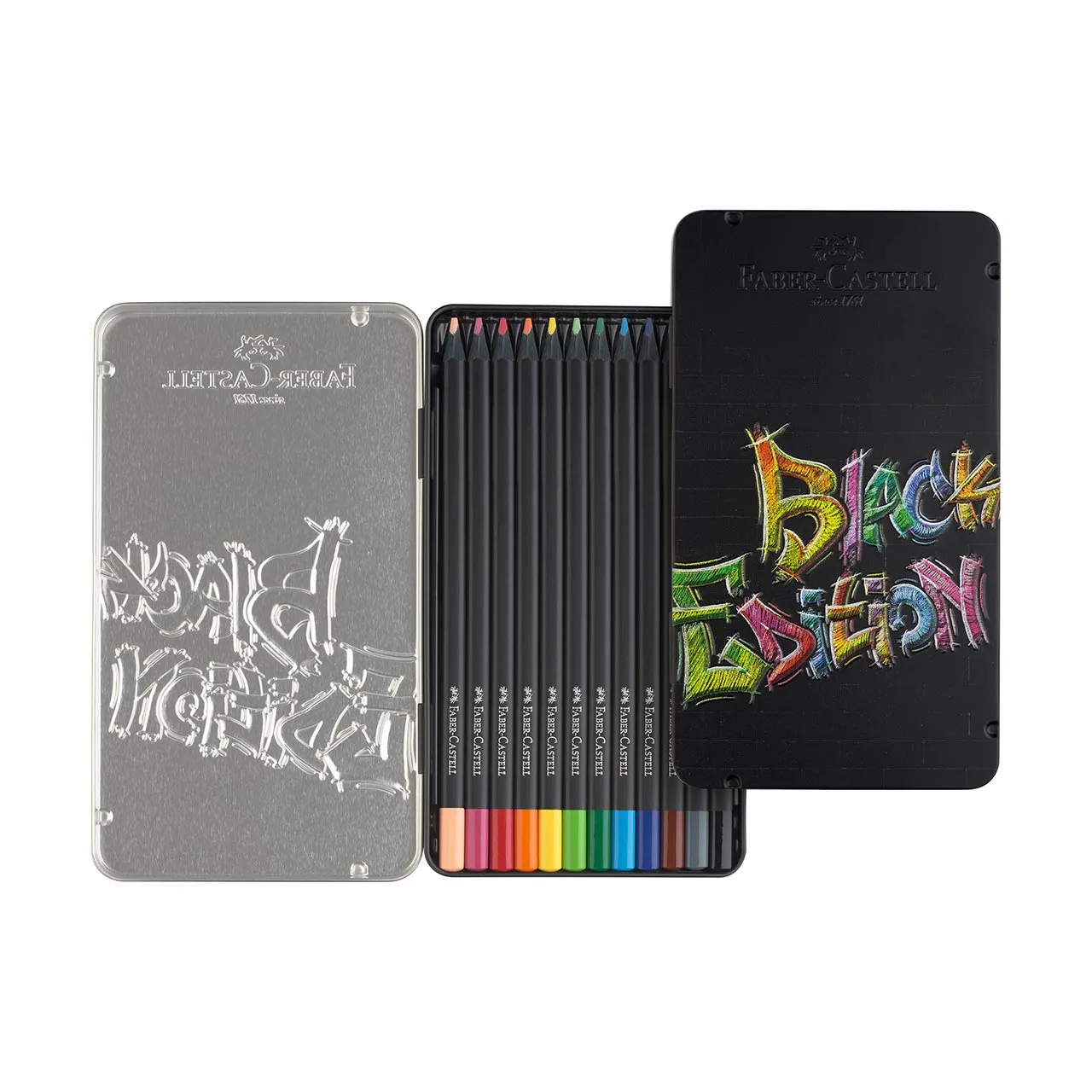 Faber-Castell Black Edition Colored Pencils (set of 12)