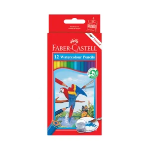 Faber Castell Watercolour Pencils - 12 Colours