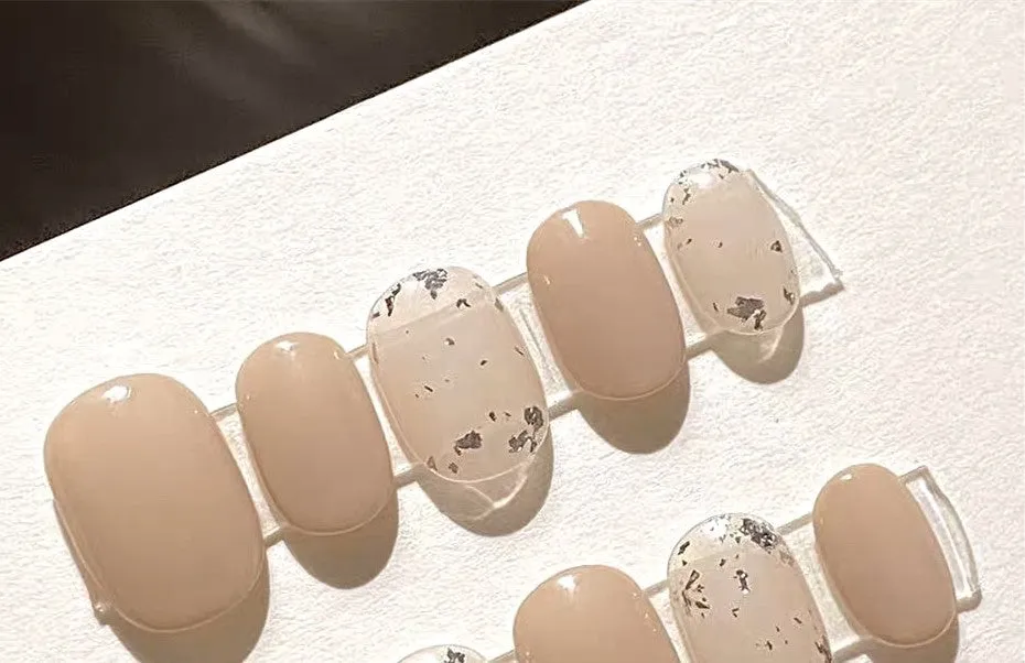 Finished nail stickers