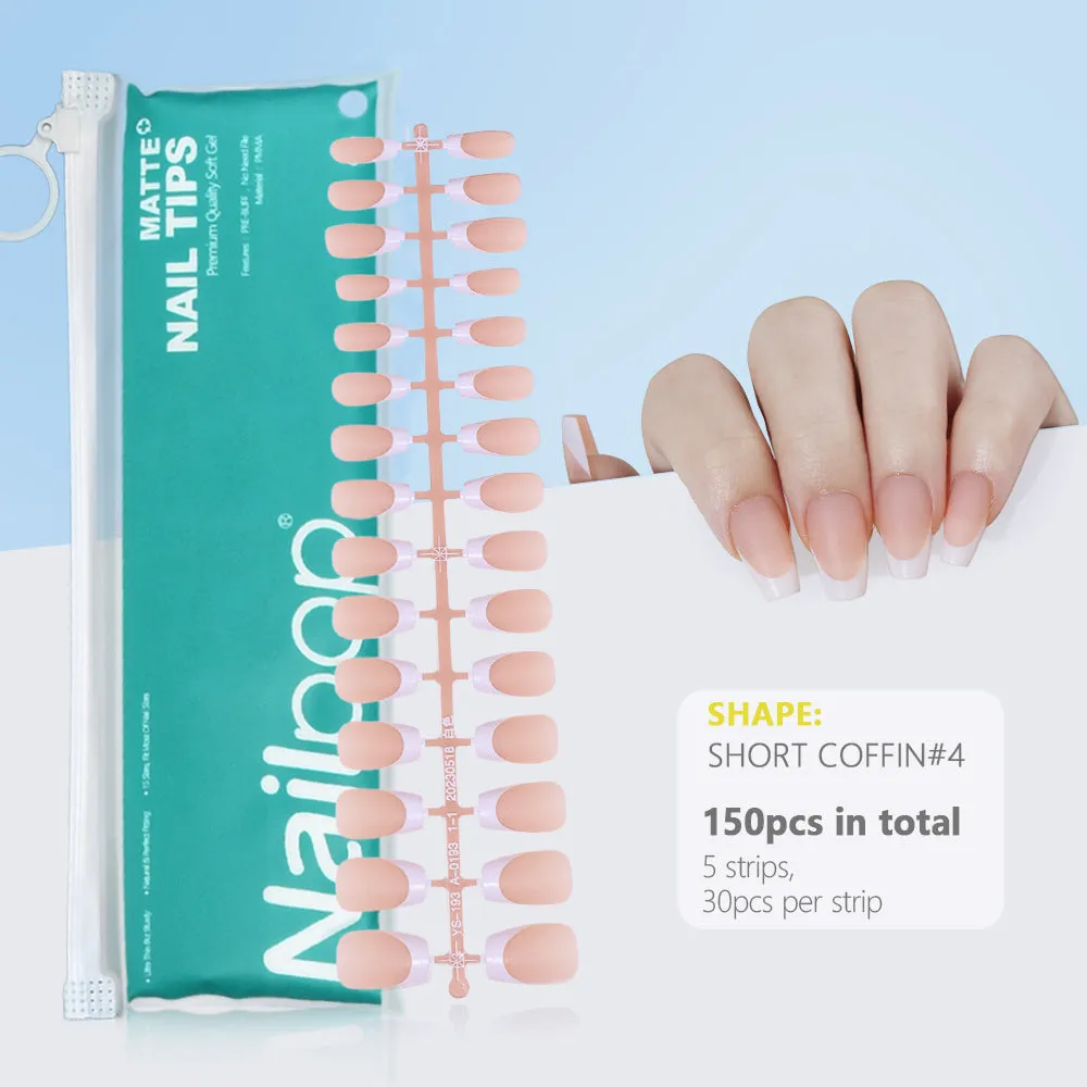 French Gel Nail Tips