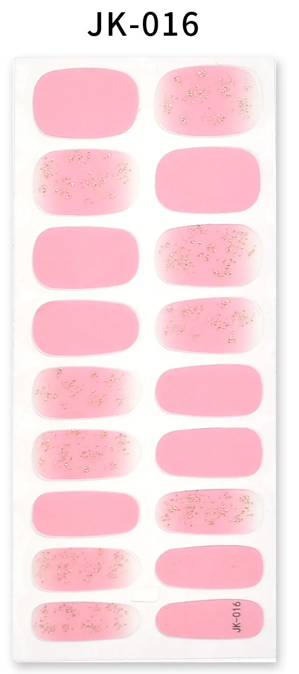 Gel Nail Stickers Bronzing 3D Nail Sticker