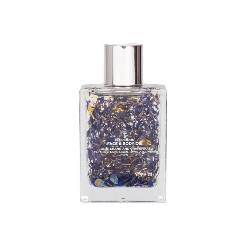 Gold  Blue Moon Face and Body Oil (100ml)