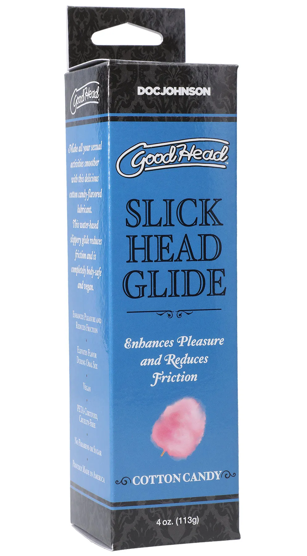 Goodhead - Slick Head Glide - Cotton Candy - 4 Oz