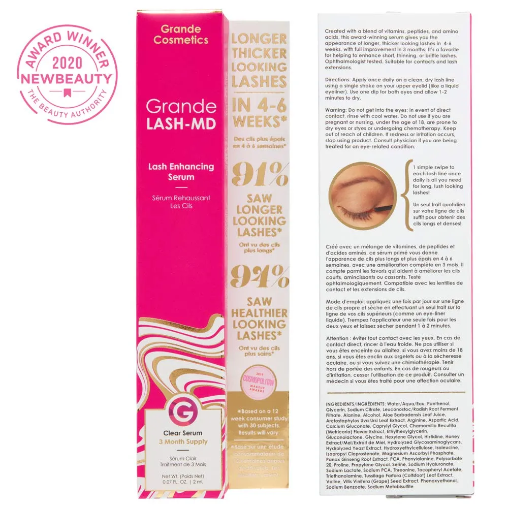 GrandeLASH - Lash Enhancing Serum (3 month supply)