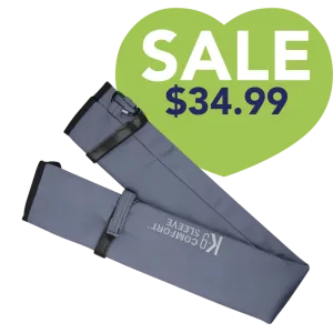 Gray Comfort Sleeve for Dryer Hose by Electric Cleaner