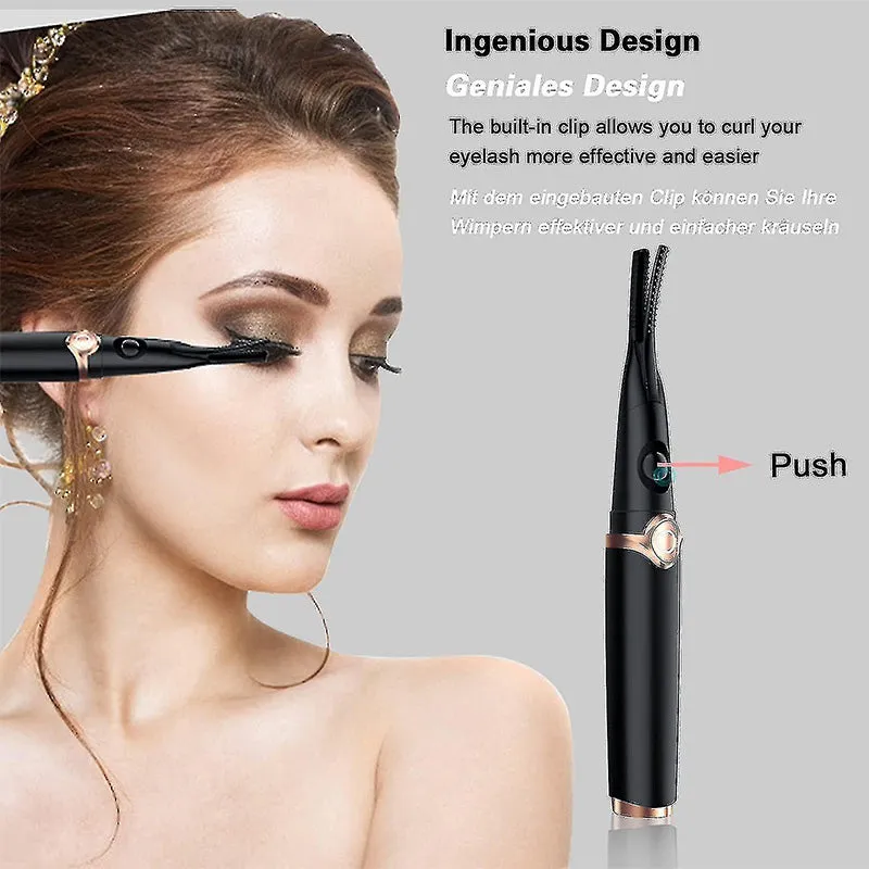 Heated Eyelash Curler for Long Lasting Natural Curling