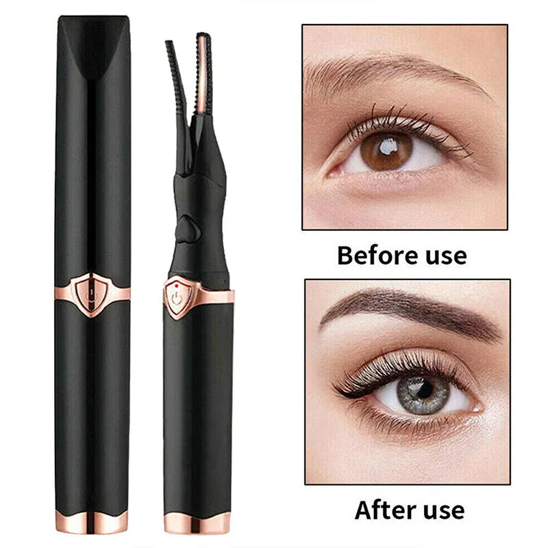 Heated Eyelash Curler for Long Lasting Natural Curling