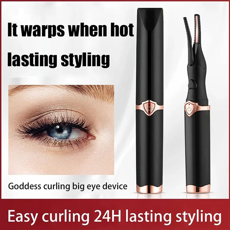 Heated Eyelash Curler for Long Lasting Natural Curling