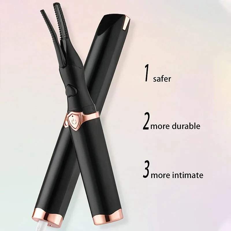 Heated Eyelash Curler for Long Lasting Natural Curling