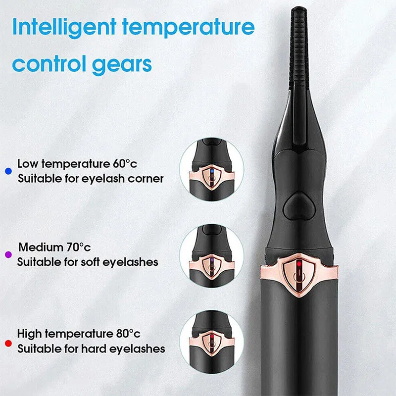 Heated Eyelash Curler for Long Lasting Natural Curling