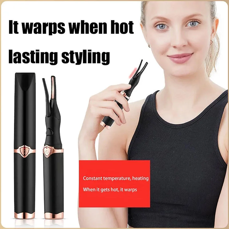Heated Eyelash Curler for Long Lasting Natural Curling