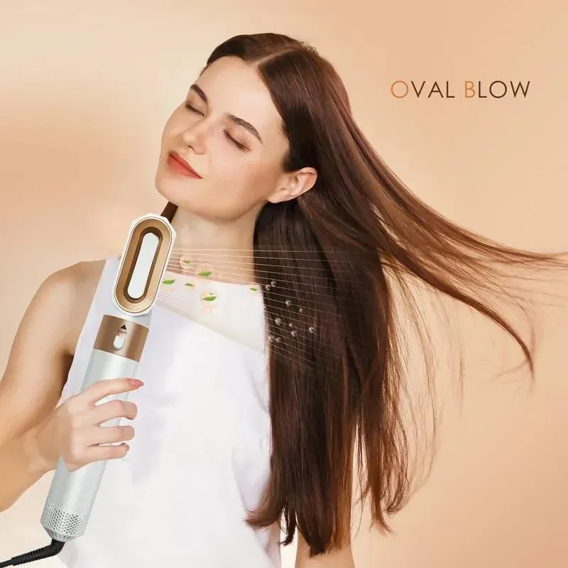 Hot Air Brush 5-in-1 Hair Dryer: Volumize, Style & Dry Fast!