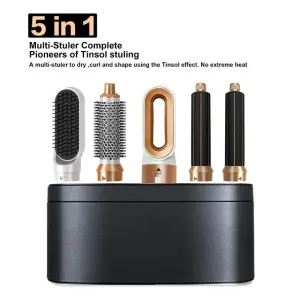 Hot Air Brush 5-in-1 Hair Dryer: Volumize, Style & Dry Fast!