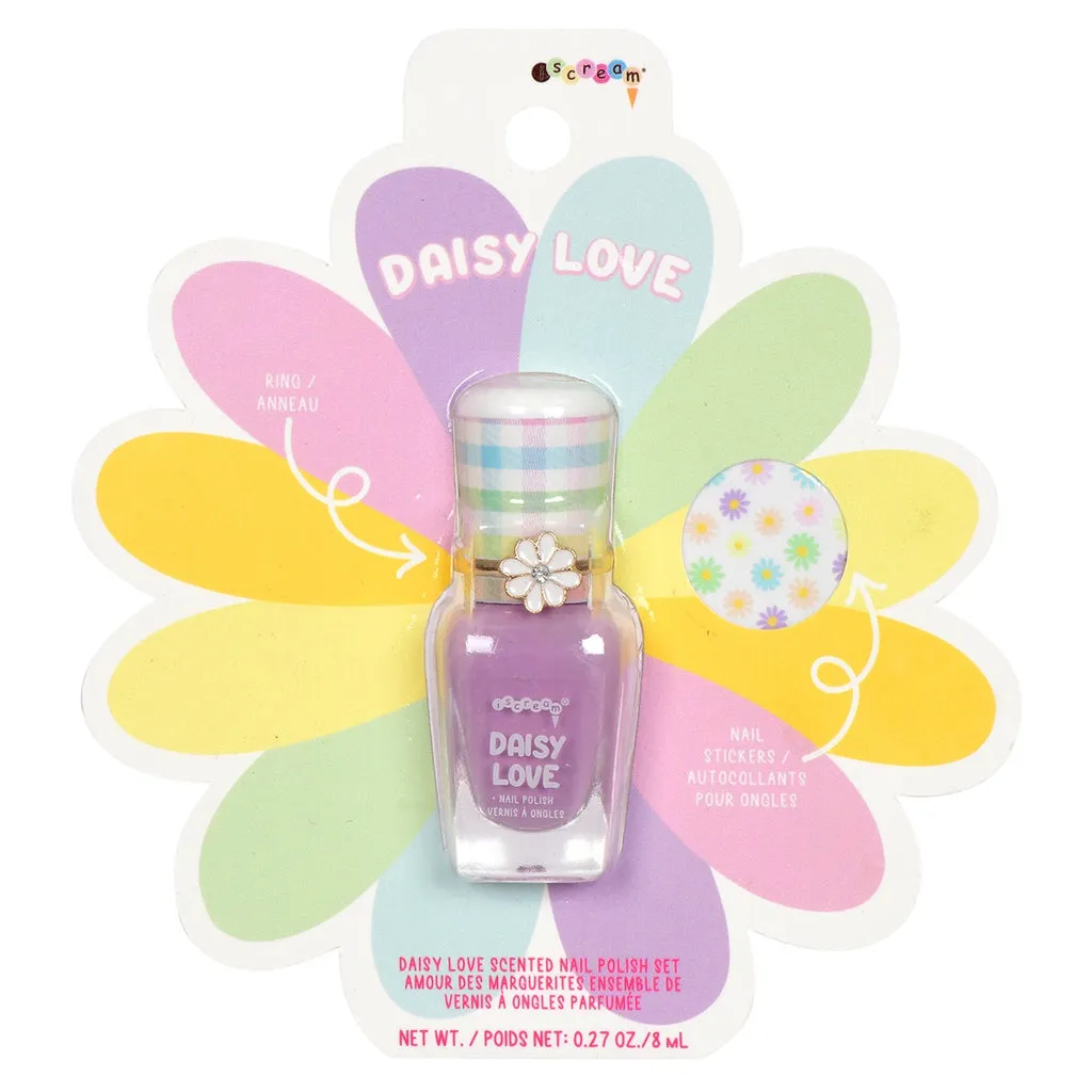 Iscream Daisy Love Nail Polish Ring Set