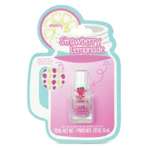 Iscream Strawberry Lemonade Nail Polish & Ring Set
