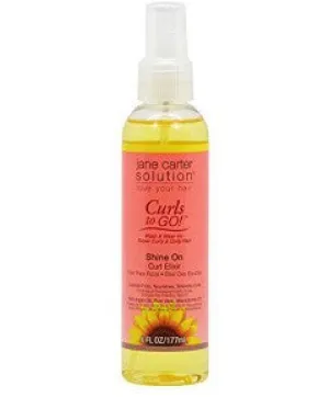 Jane Carter Curls To Go Shine On Curl Elixir 6oz