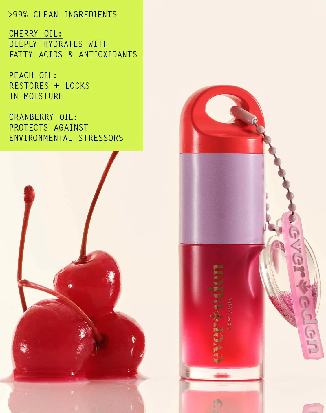 Kids Tinted Lip Oil - Sakura Sheer Pink