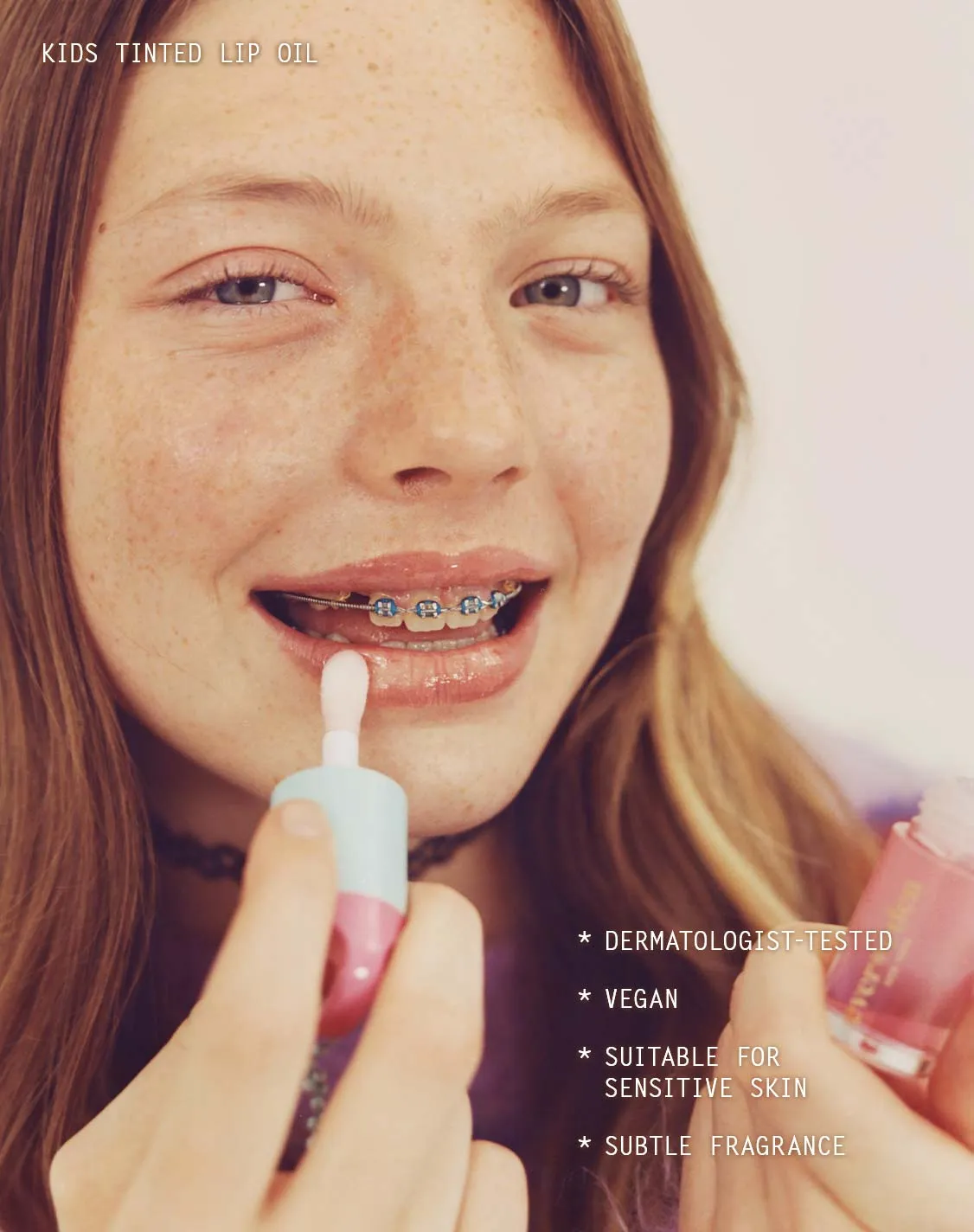 Kids Tinted Lip Oil - Sakura Sheer Pink