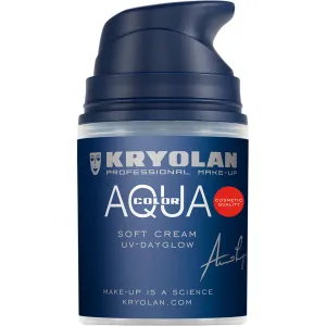 Kryolan Aquacolor Soft Cream UV-Dayglow Body Paint in Assorted Colors