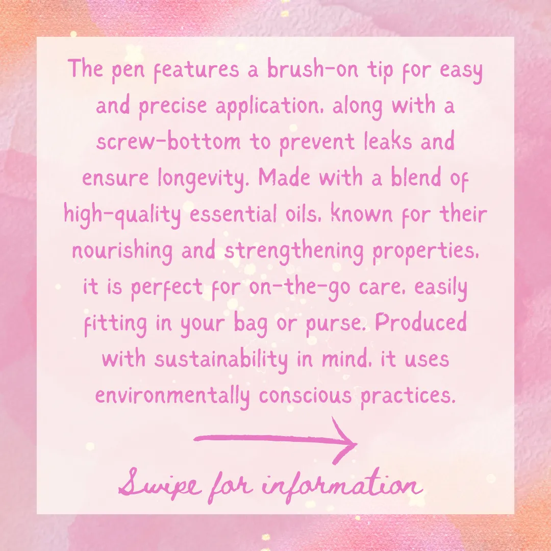 Luxe. Cuticle Oil Pen 5ml VARIOUS FRAGRANCES