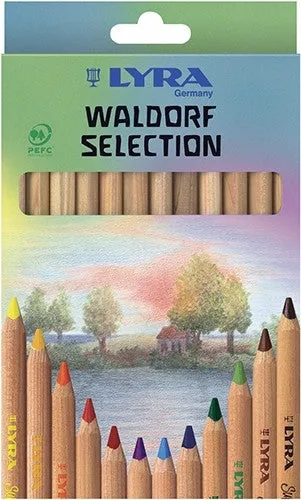 Lyra Nature Waldorf Pencils Pkt 12 ( Super Ferby )