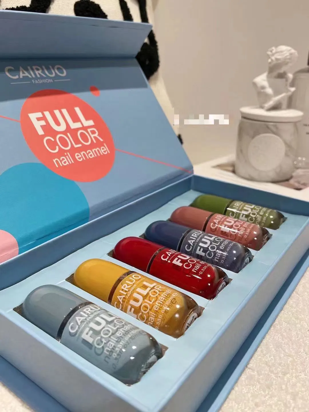 Macaron Color Set Water-based Nail Polish Set