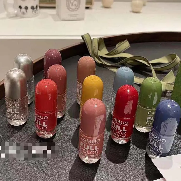 Macaron Color Set Water-based Nail Polish Set