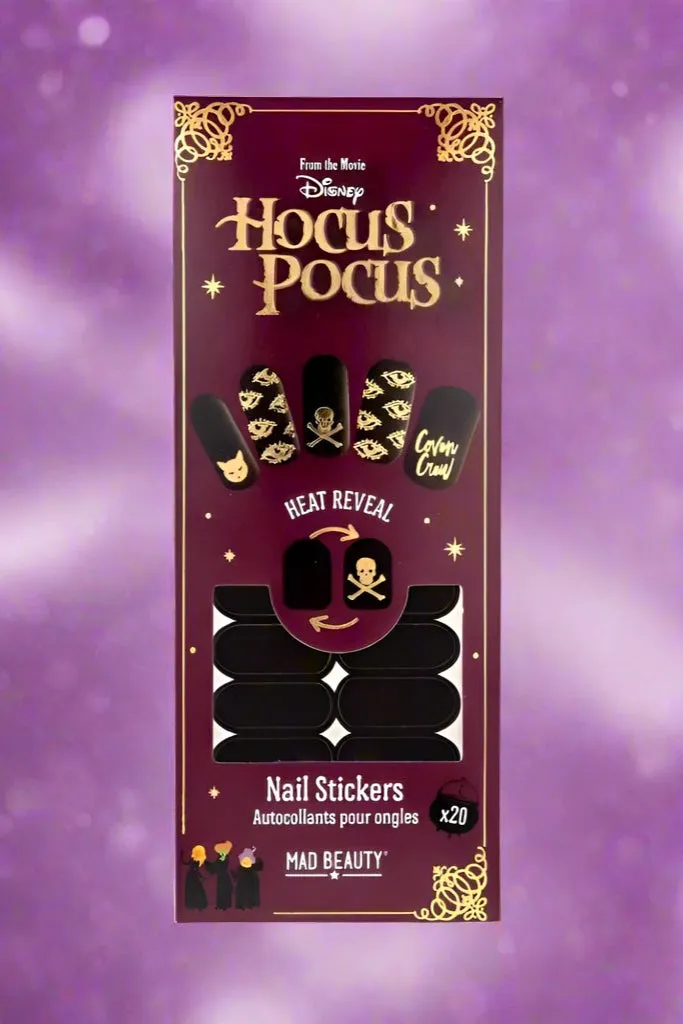Mad Beauty x Disney Hocus Pocus Heat 2 X Nail Stickers