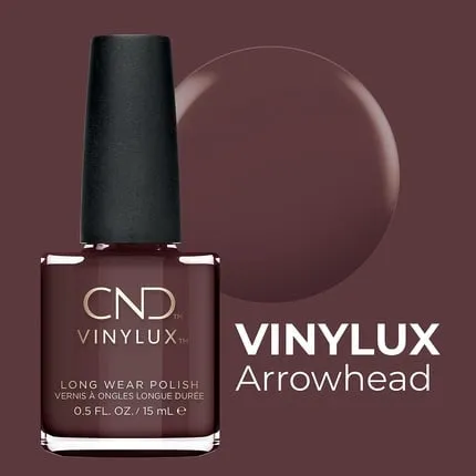 Nail polish Vinylux Long Wear, 15 ml, red shades Arrowhead, Cnd