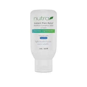 Nutra Health Instant Pain Relief MSM Cream 2 oz Cream