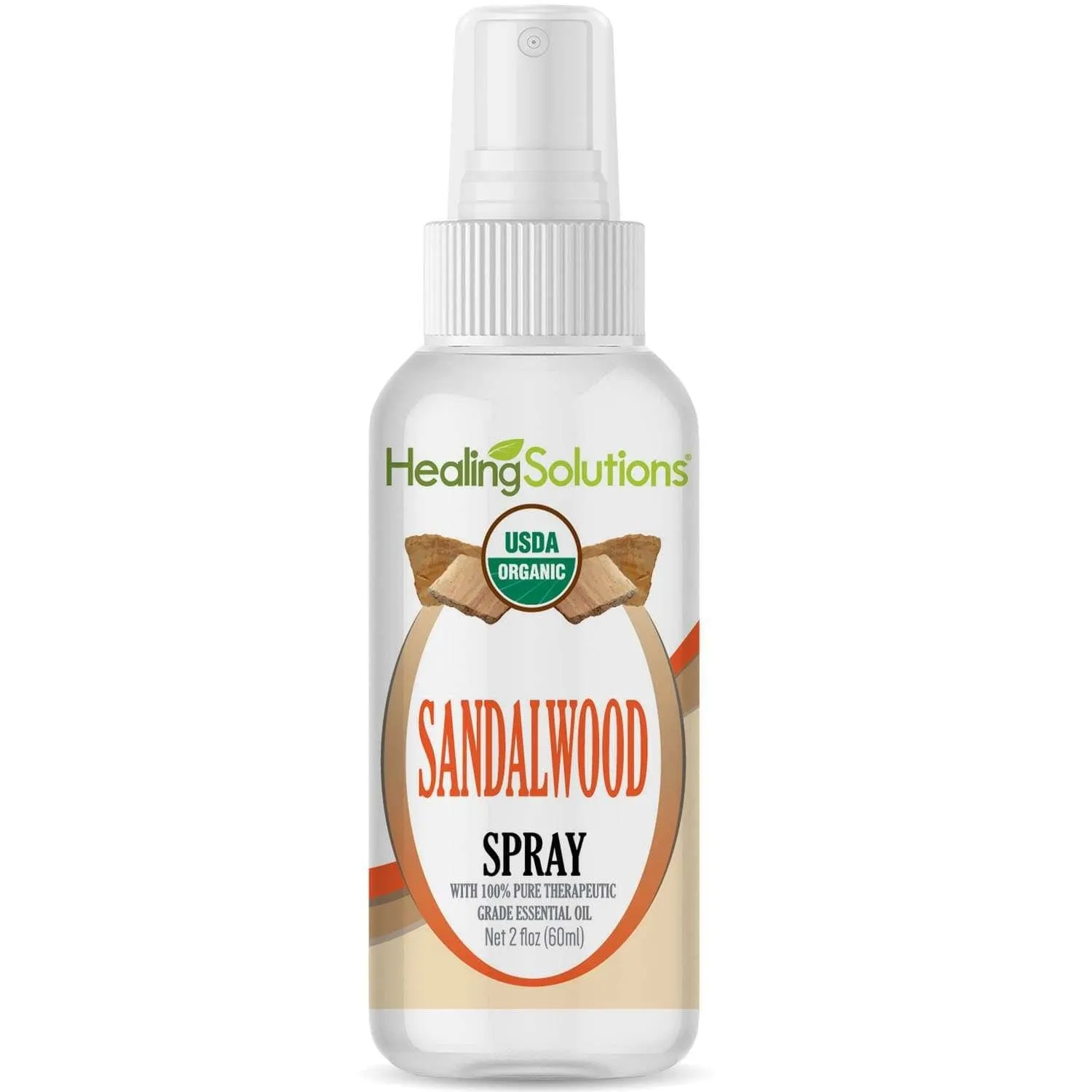 Organic Sandalwood Essential Oil Spray